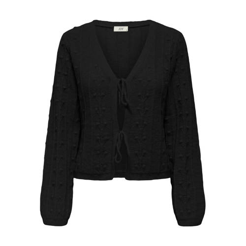 JDY gebreid vest zwart afbeelding