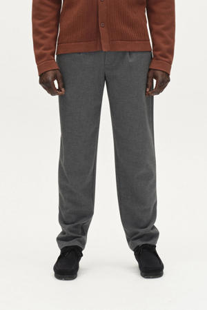 regular straight fit chino grijs