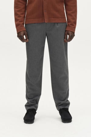 regular straight fit chino grijs