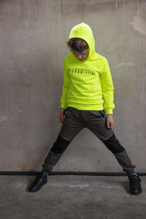 hoodie neongeel