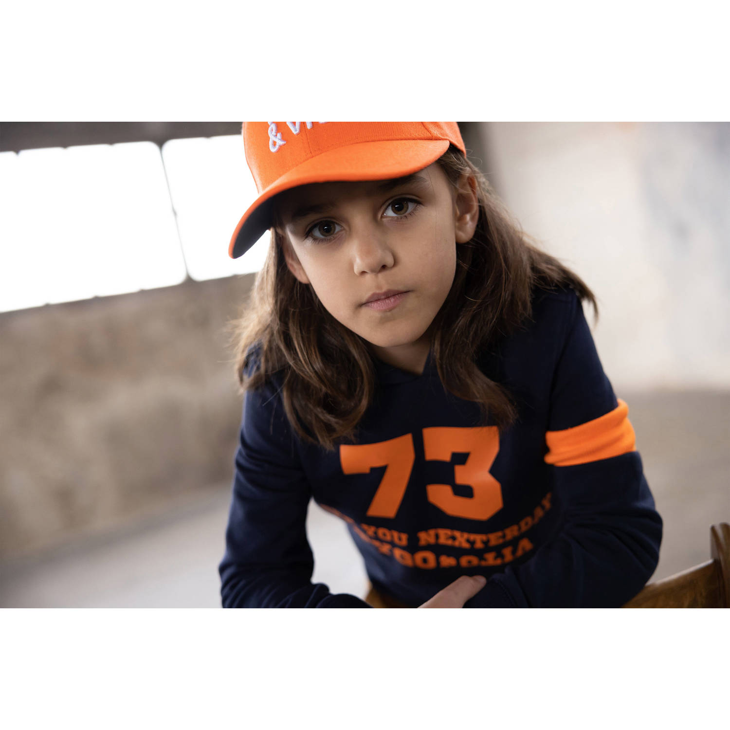 TYGO & vito hoodie donkerblauw