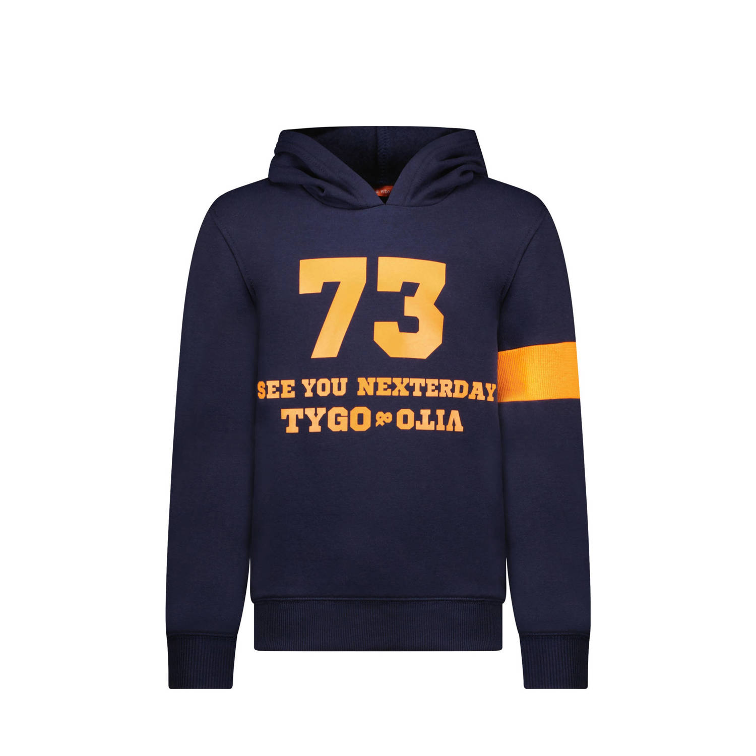 TYGO & vito hoodie donkerblauw