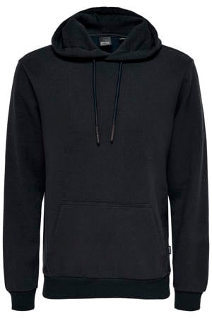 hoodie marineblauw