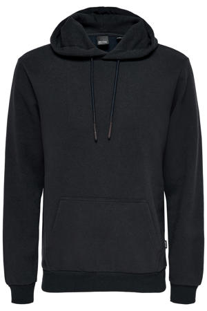 hoodie marineblauw