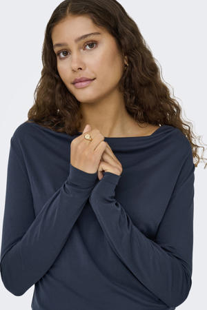 top donkerblauw