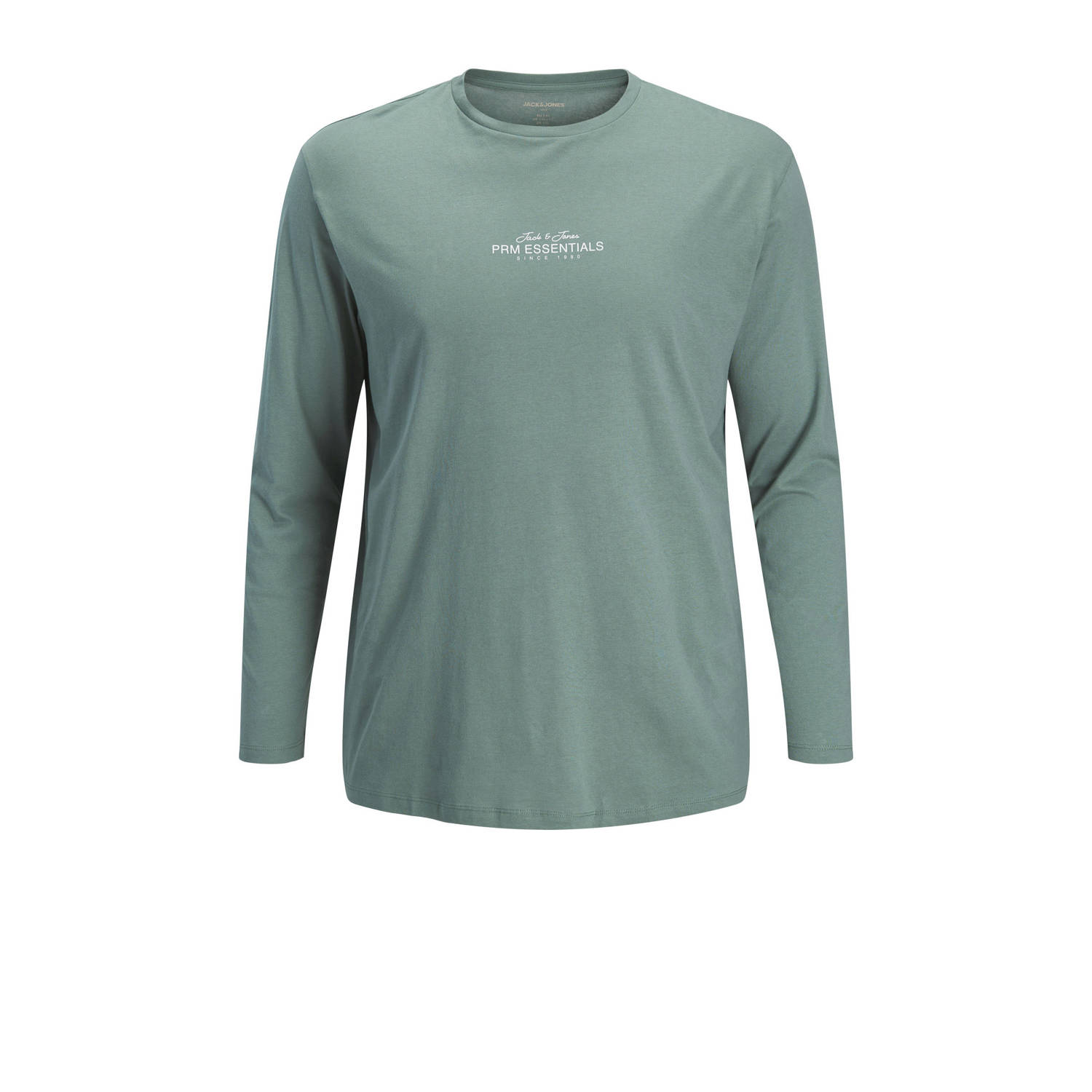 JACK & JONES PLUS SIZE longsleeve blauw