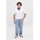 JACK & JONES PLUS SIZE loose fit jeans - blauw denim