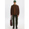 Selected overshirt bruin