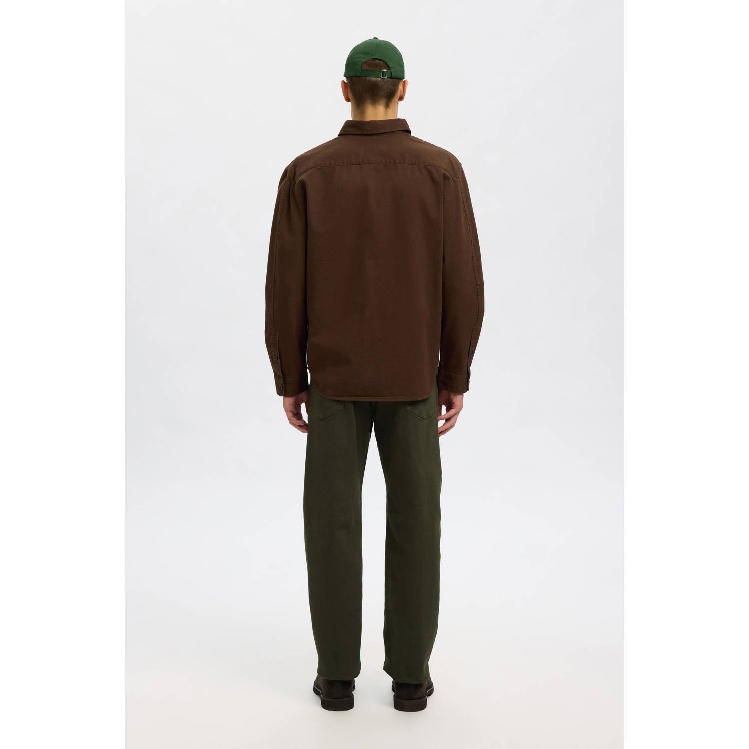 SELECTED HOMME overshirt bruin