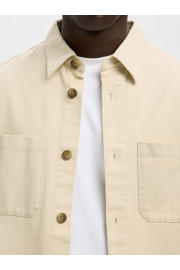 thumbnail: Selected overshirt ecru