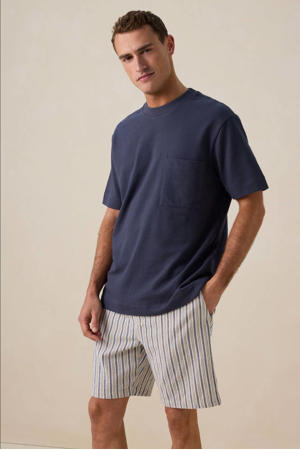 oversized T-shirt donkerblauw