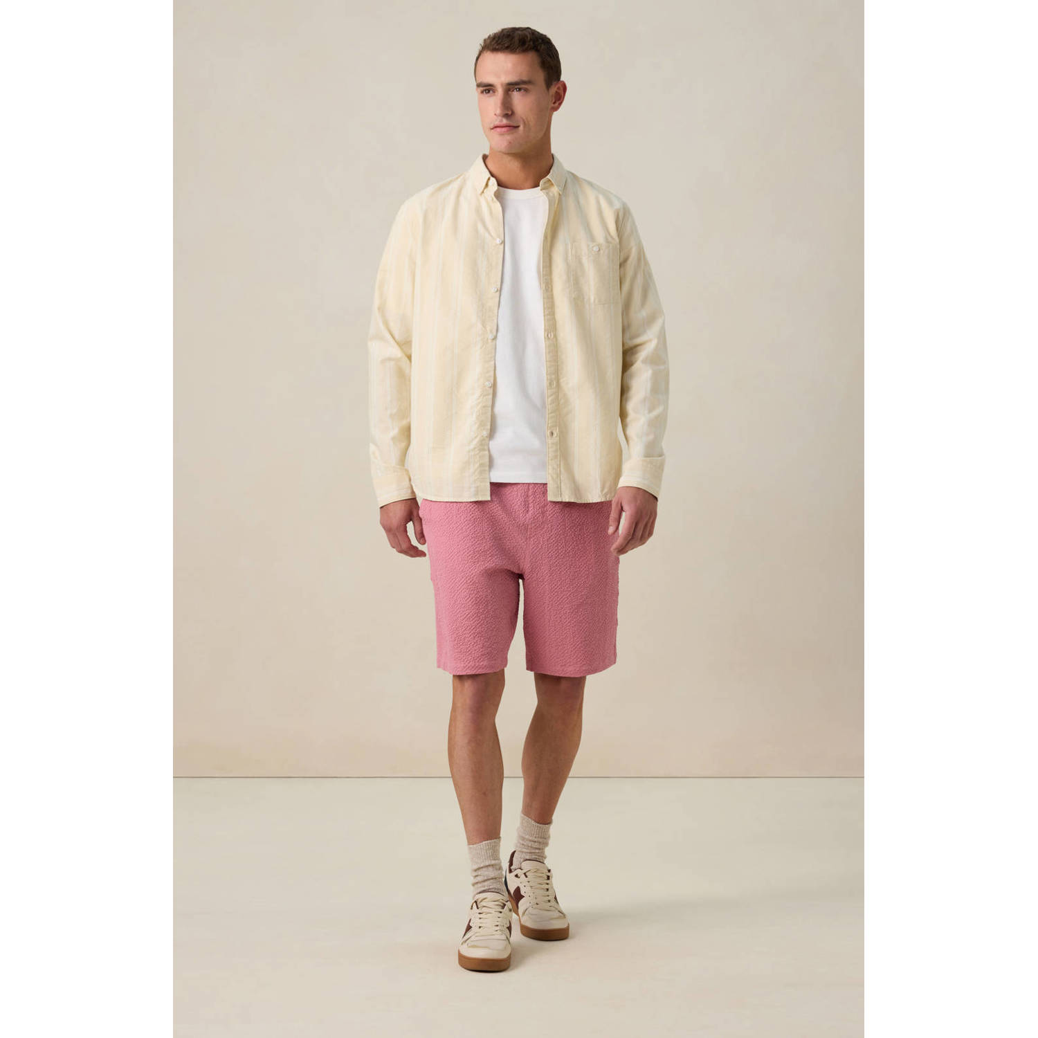 Sissy-Boy regular casual short roze