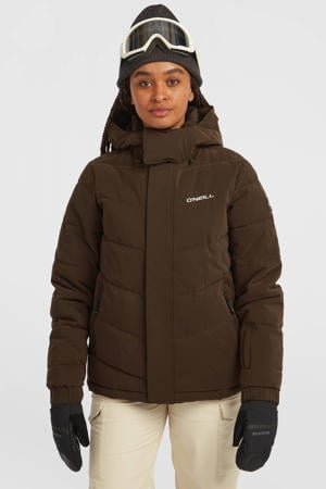 gewatteerde ski-jas FWC'Cruz Hybrid Puffer donkerbruin