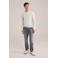WE Fashion regular polo gebreid ecru