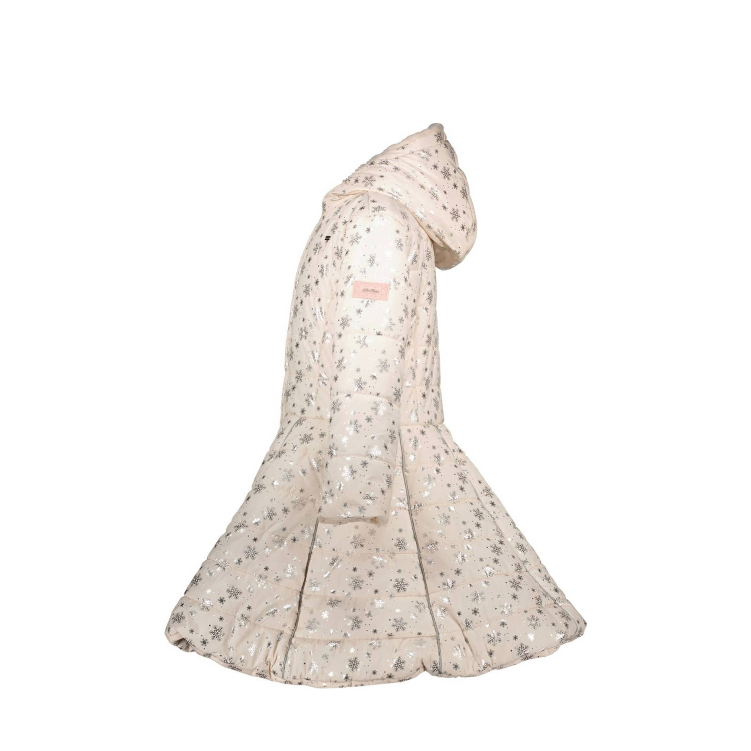 Le Chic gewatteerde jas lichtroze