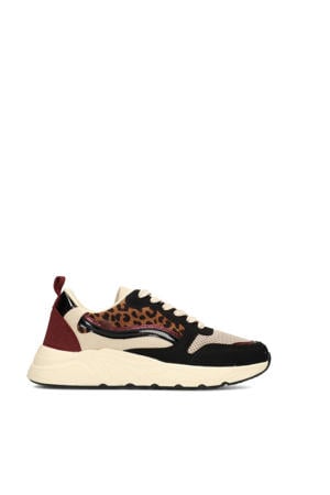 Charlie chunky sneakers zwart/beige