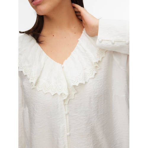 VERO MODA CURVE blouse wit afbeelding