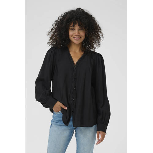 Kaffe blouse zwart afbeelding