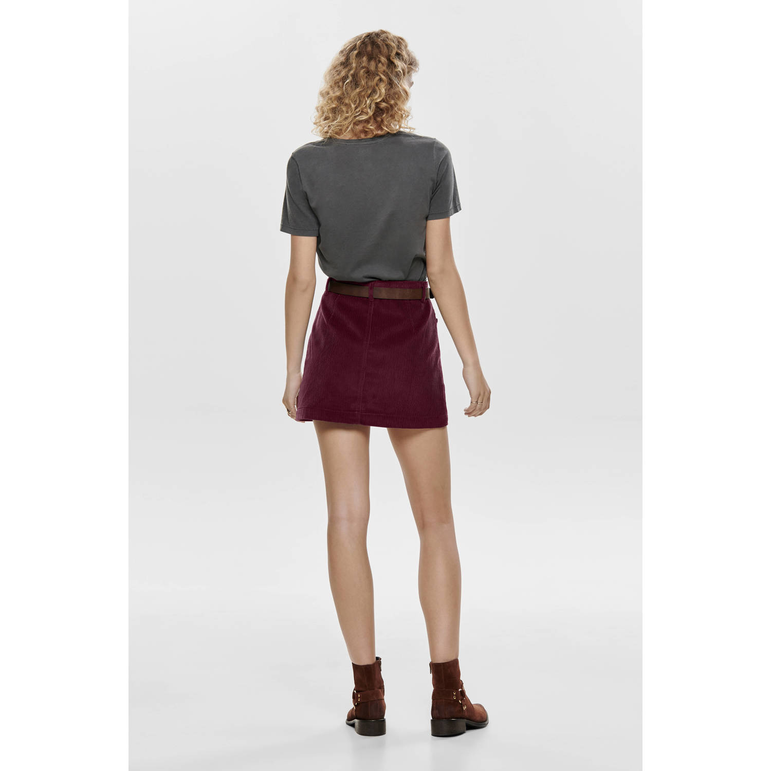 ONLY corduroy mini rok