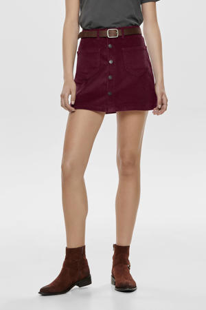 corduroy mini rok