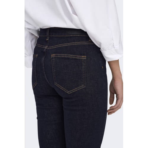 ONLY flared jeans dark blue denim afbeelding