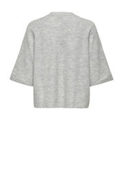thumbnail: ONLY pullover trui fijn gebreid grijs