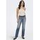 ONLY jeans straight leg grey blue denim