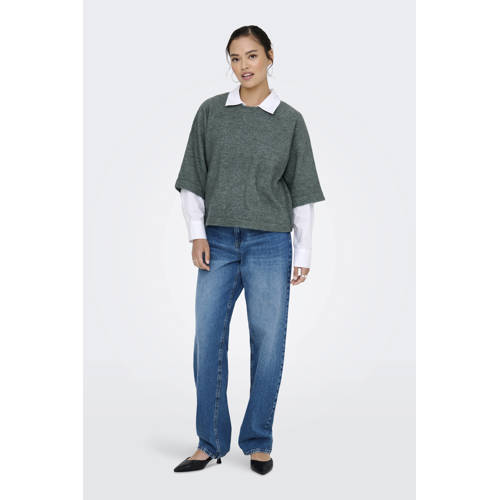 ONLY pullover trui fijn gebreid afbeelding
