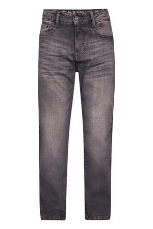 relaxed loose fit jeans grey denim