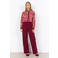 Soyaconcept regular waist pantalon donkerrood