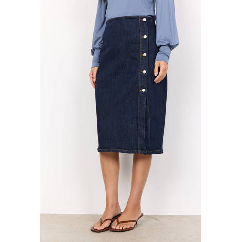Soyaconcept denim spijkerrok afbeelding