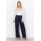 Soyaconcept regular waist pantalon donkerblauw