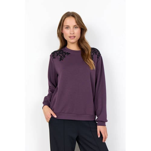 Soyaconcept sweater paars afbeelding