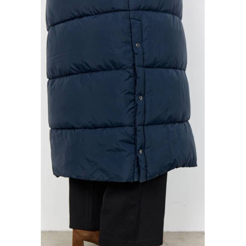 Soyaconcept gewatteerde jas donkerblauw afbeelding