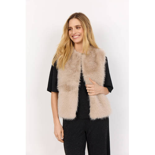 Soyaconcept gilet beige afbeelding
