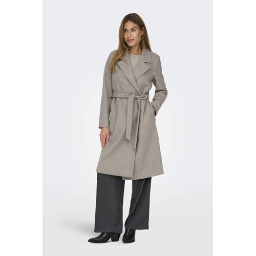 ONLY manteljas taupe afbeelding