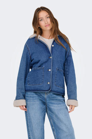 denim spijkerjas medium blue denim