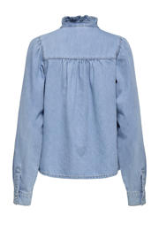 thumbnail: ONLY denim blousetop light blue denim