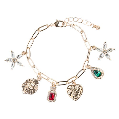 PIECES armband PCMAVIS met bedels goudkleurig afbeelding