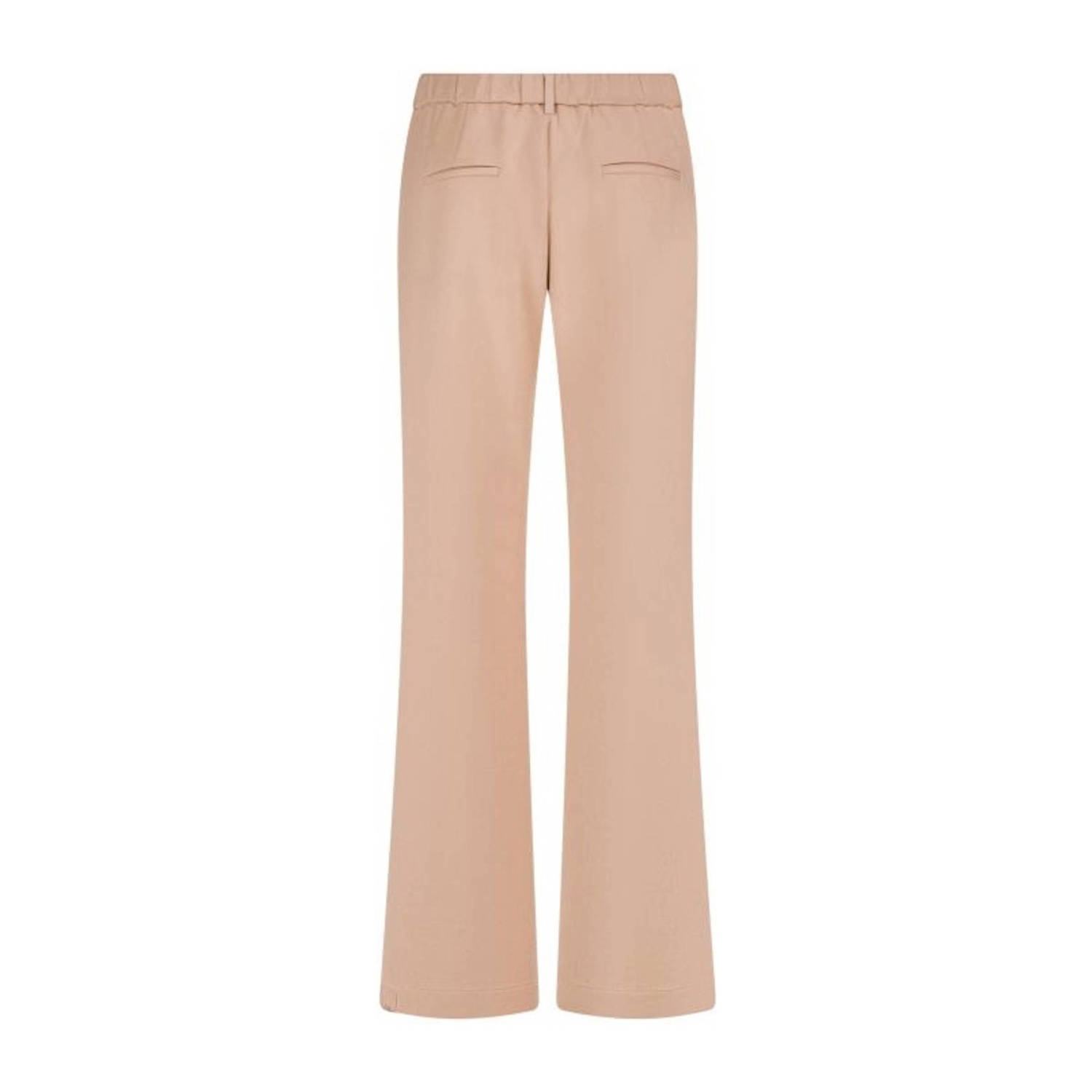 NUKUS straight regular waist pantalon zalm