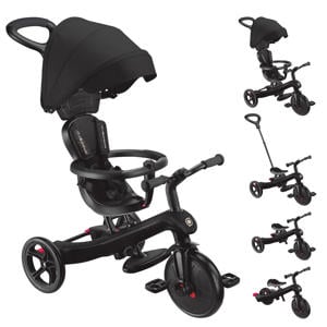 New Trike Explorer 4 in 1 driewieler 4 in 1 zwart