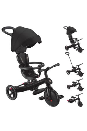 New Trike Explorer 4 in 1 driewieler 4 in 1 zwart