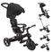Globber New Trike Explorer 4 in 1 driewieler zwart
