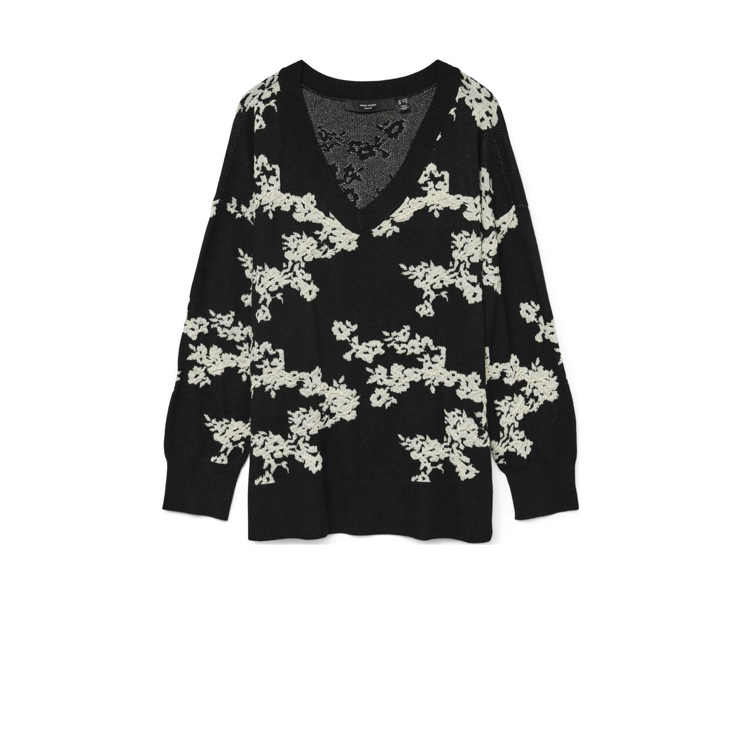 VERO MODA CURVE pullover zwart