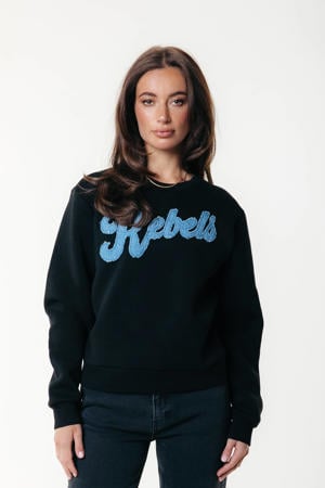 sweater zwart met glitter