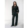 Colourful Rebel kanten wide leg broek zwart