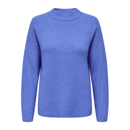 ONLY trui gebreid blauw afbeelding