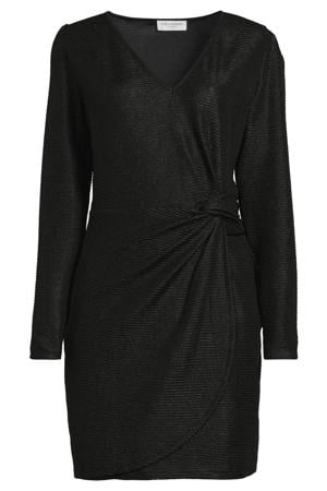 jurk met lurex zwart