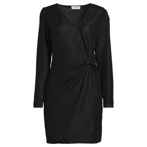 Lofty Manner jurk met lurex zwart afbeelding