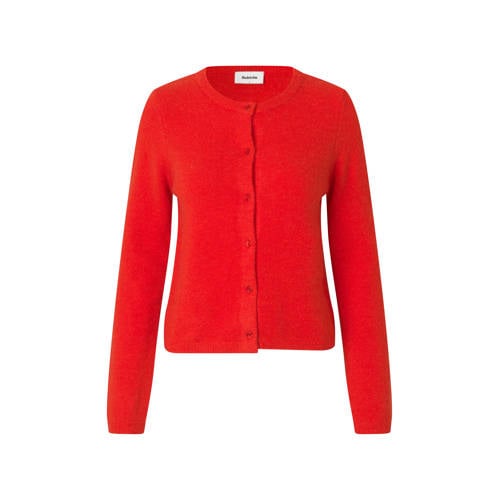 Modström gebreid vest rood afbeelding